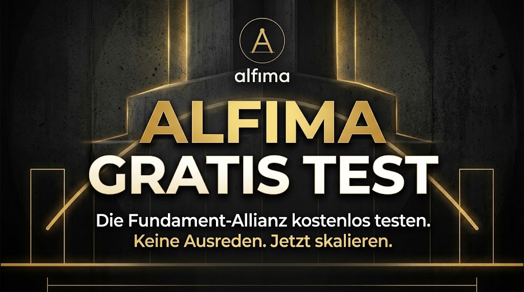 Vergiss Tool-Chaos! Entdecke die Symbiose aus alfima und der Fundament-Allianz. Baue skalierbare Systeme für Affiliates, Coaches und Gründer.
