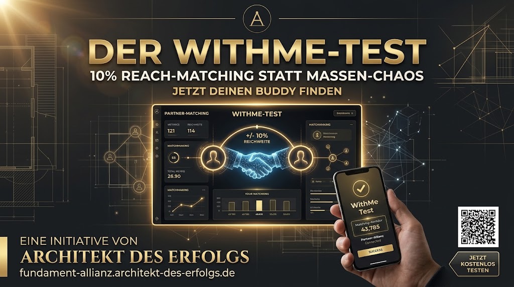 Beende das Tool-Chaos! Erfahre, wie du die KI-Agenten von WithMe mit dem Partnernetzwerk der Fundament-Allianz kombinierst. Beton statt Bullshit.