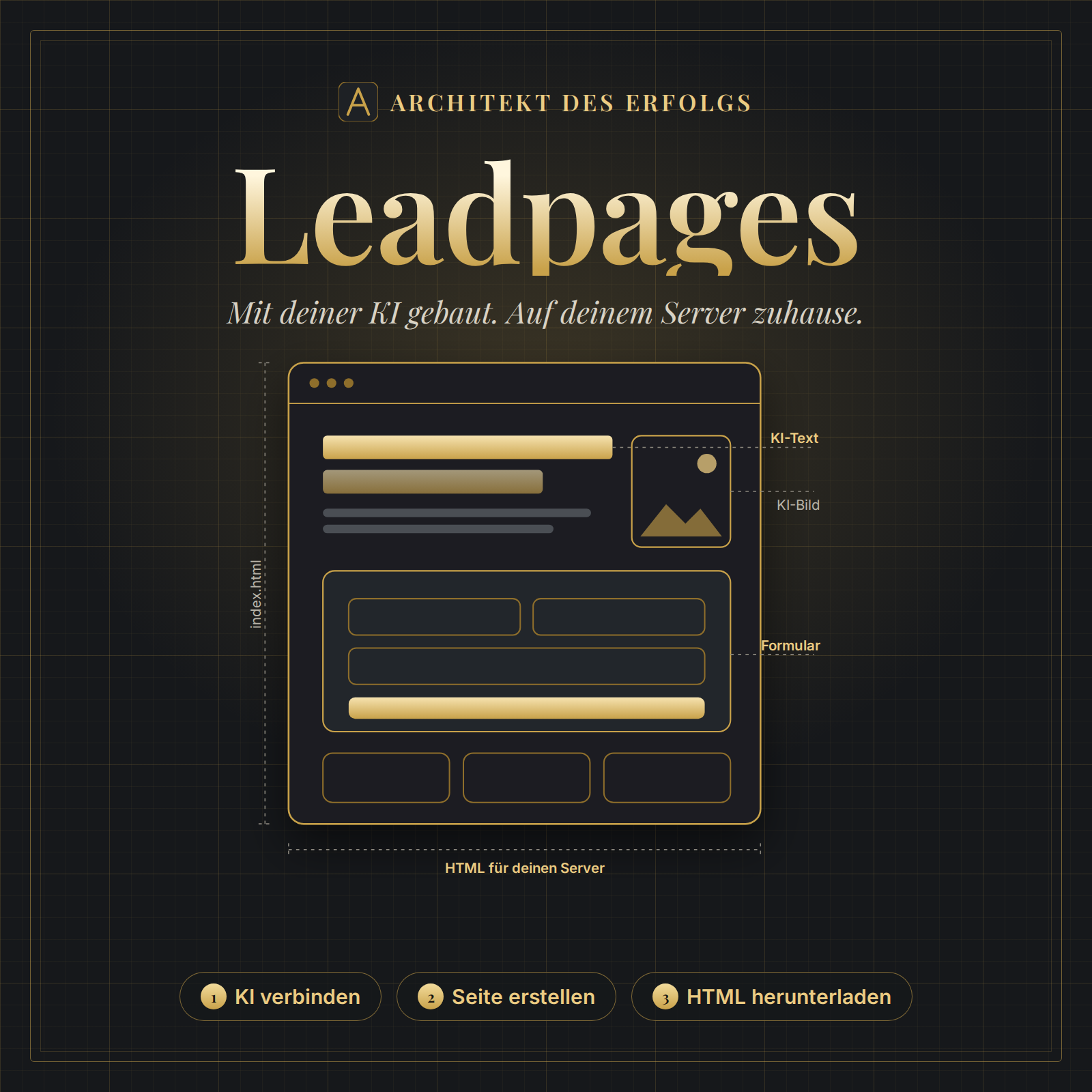 Architekt des Erfolgs Leadpages